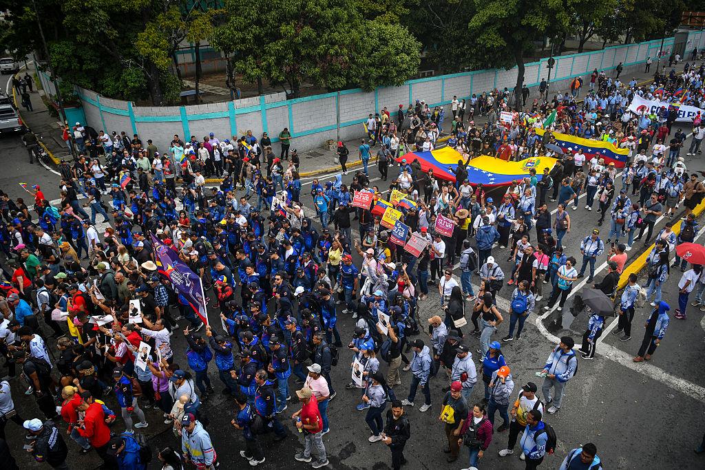 Political tension surrounding Venezuela’s regime and U.S. strategic ambiguity.