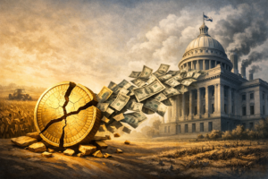 collapse of the gold standard and expansion of state economic power