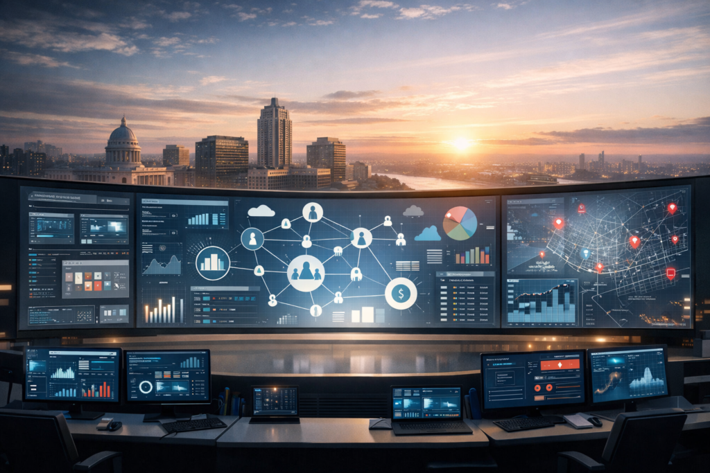 AI-powered system monitoring public data and government transparency in real time