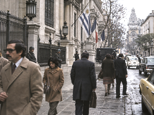 Montevideo street in 1970