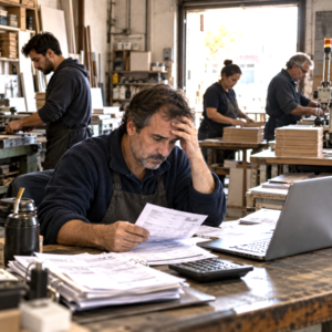 Small Uruguayan business operating under mounting fiscal, regulatory and operating pressures.